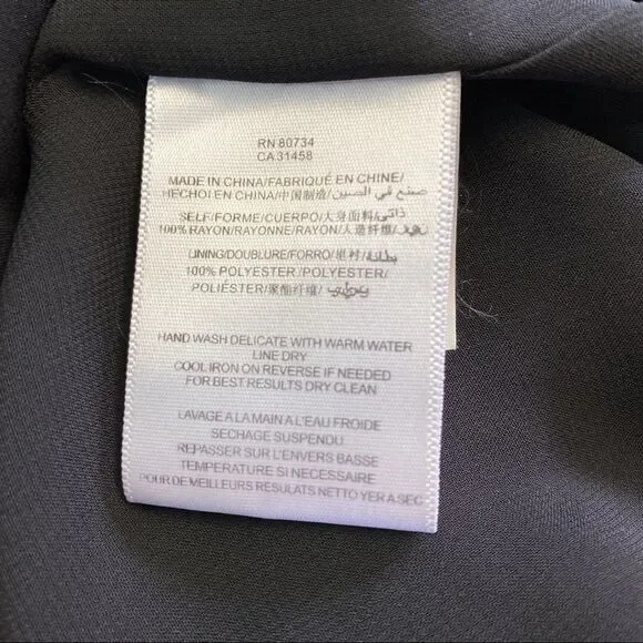 🚨 Bcbgeneration Black One Shoulder Ruffle Tier - Picture 7 of 7